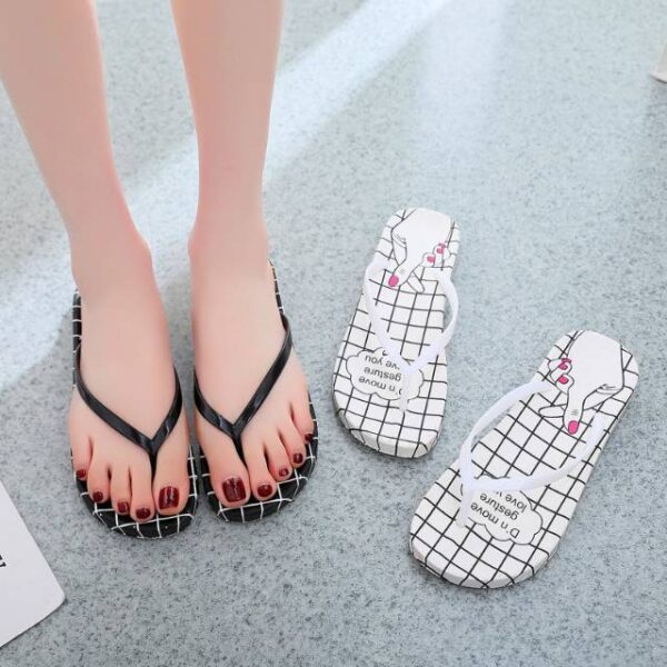 Sandal Wanita Jari Trendy - Gambar 5
