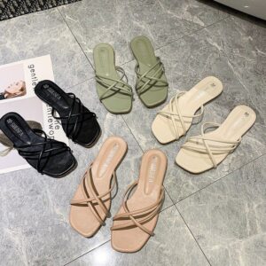 Sandal Teplek Silang Slipu
