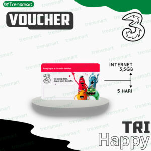 VC Tri Happy 3,5GB / 5Hari