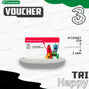 VC Tri Happy 3GB / 3Hari
