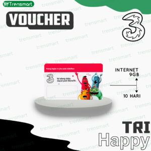 VC Tri Happy 9GB / 10Hari
