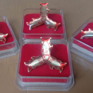 Pin/Bros Logo 3 Ikan