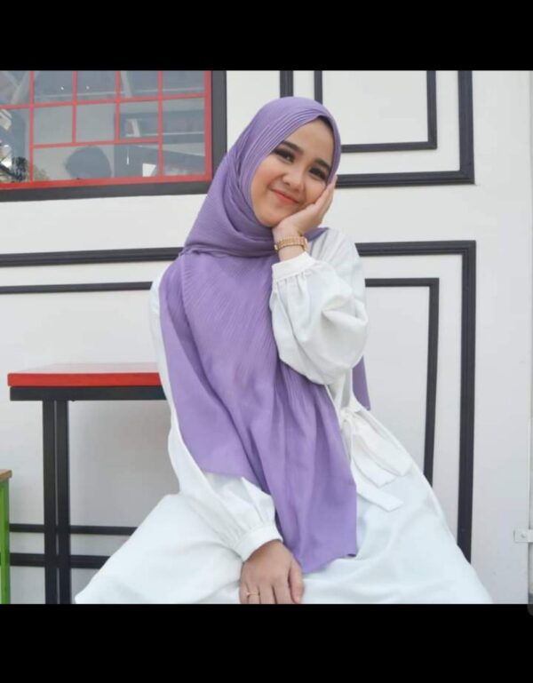 Pashmina Plisket - Gambar 3