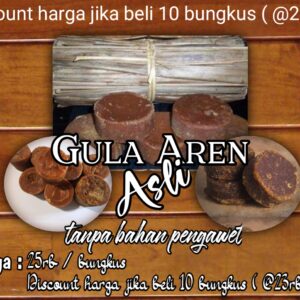 Gula aren asli