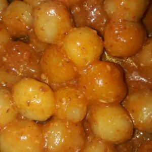 Cilok bumbu kacang