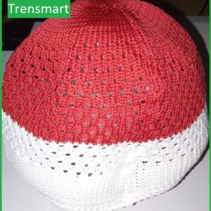 Peci Rajut Merah Putih