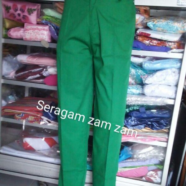 Celana Panjang  SD warna merah, Biru, Coklat, Putih, dan Hitam - Gambar 6
